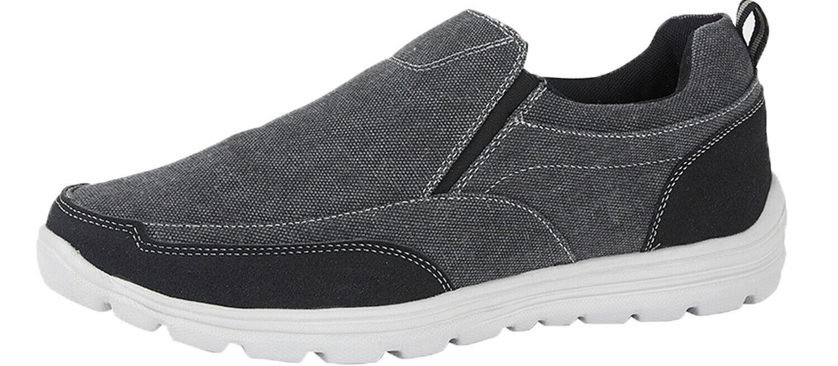 Canvas shoes with hot sale memory foam