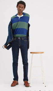 Levis 511 Slim Fit Jeans Dark Wash Navy