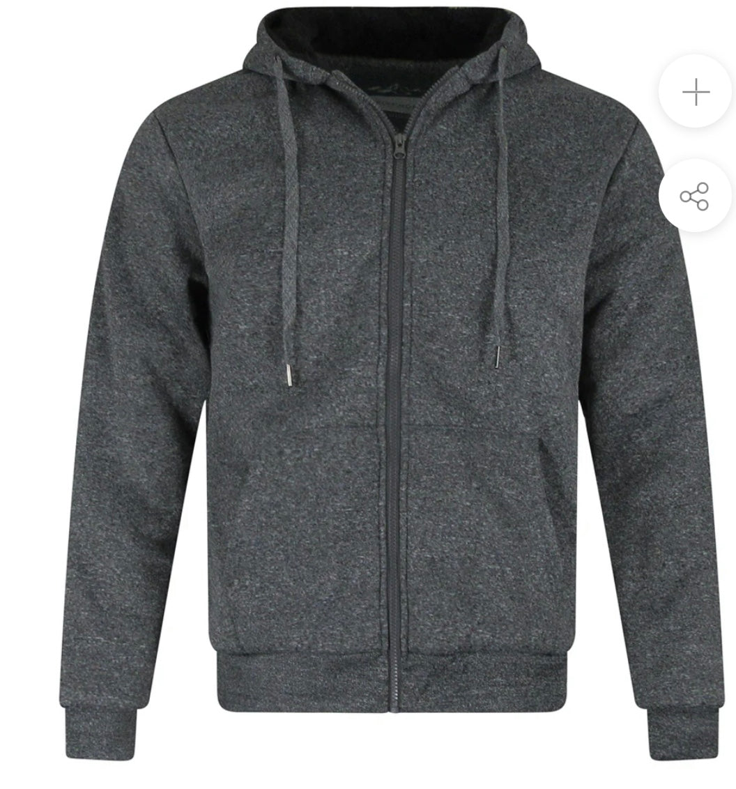CHARLES NORTON PADDED HOODY FLEECE LINED