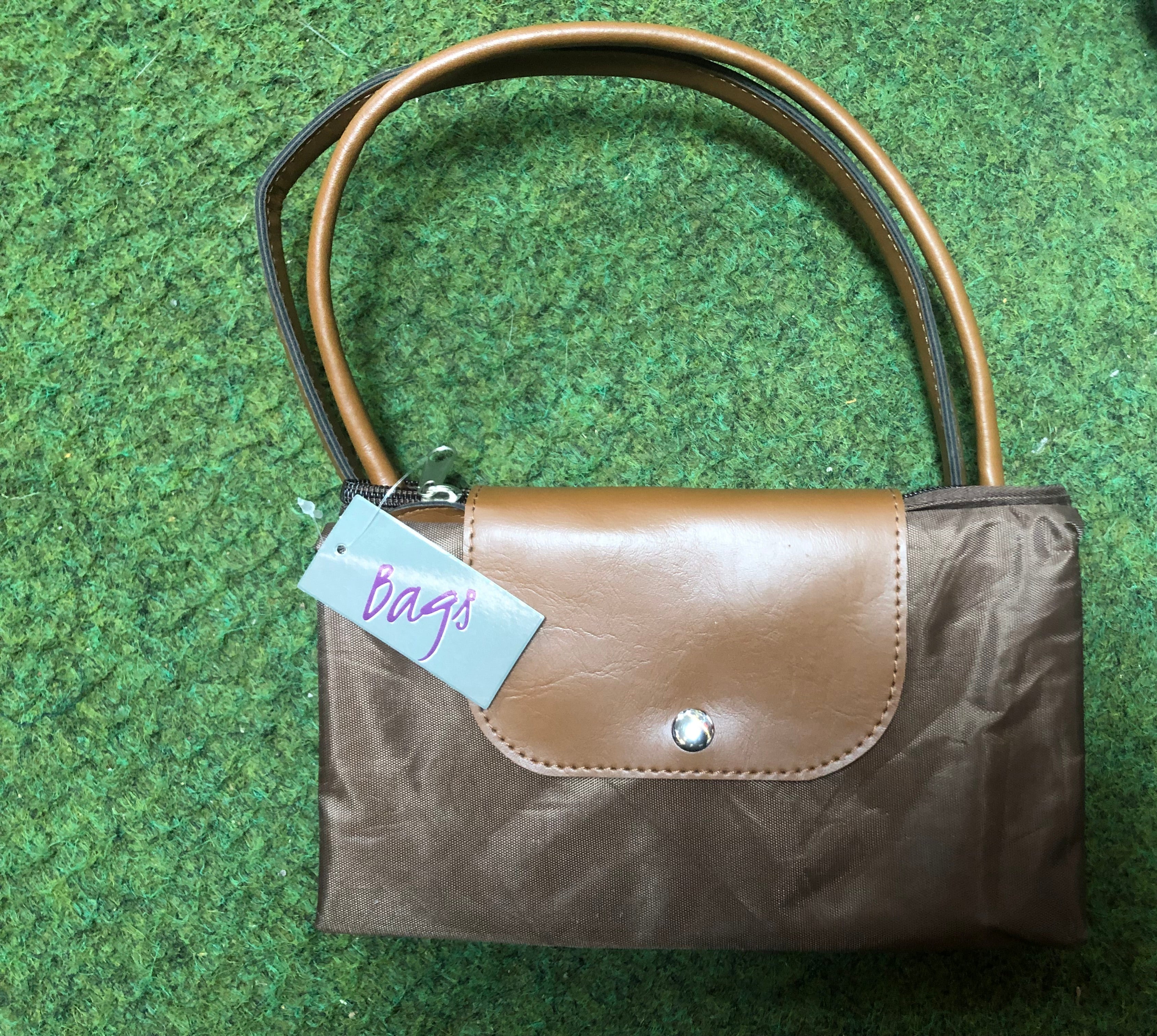 Tote Large Shopping Bag High Quality Long Lasting Foldable Tote Reusable With Zip