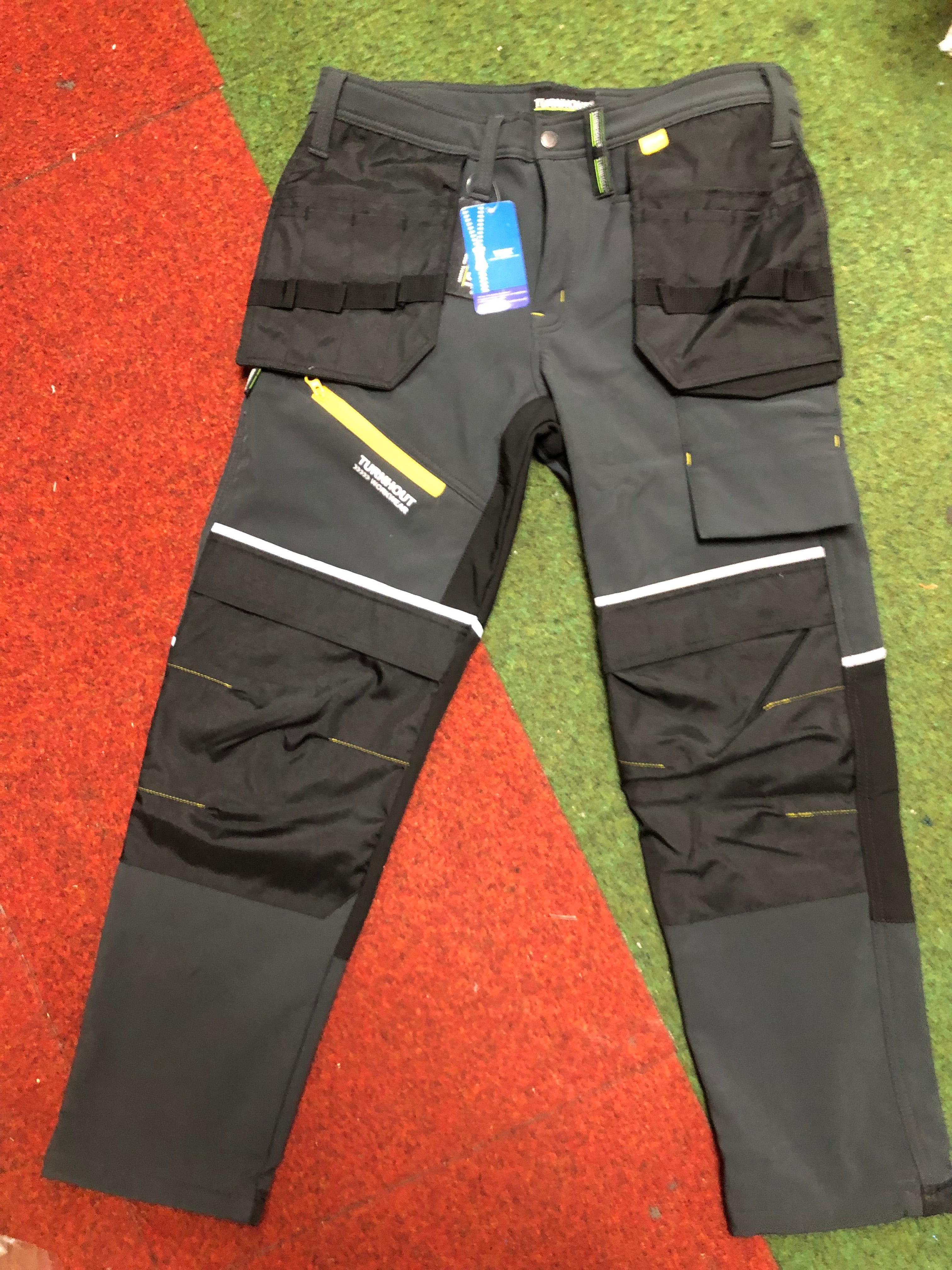 Turnhout Soft Shell Cargo Work Trousers Safety Combat Pants