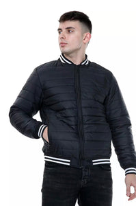Varsity zipper padded baseball Jacket