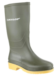 Wellington Boots Green High Quality PVC Administrator/Dunlop