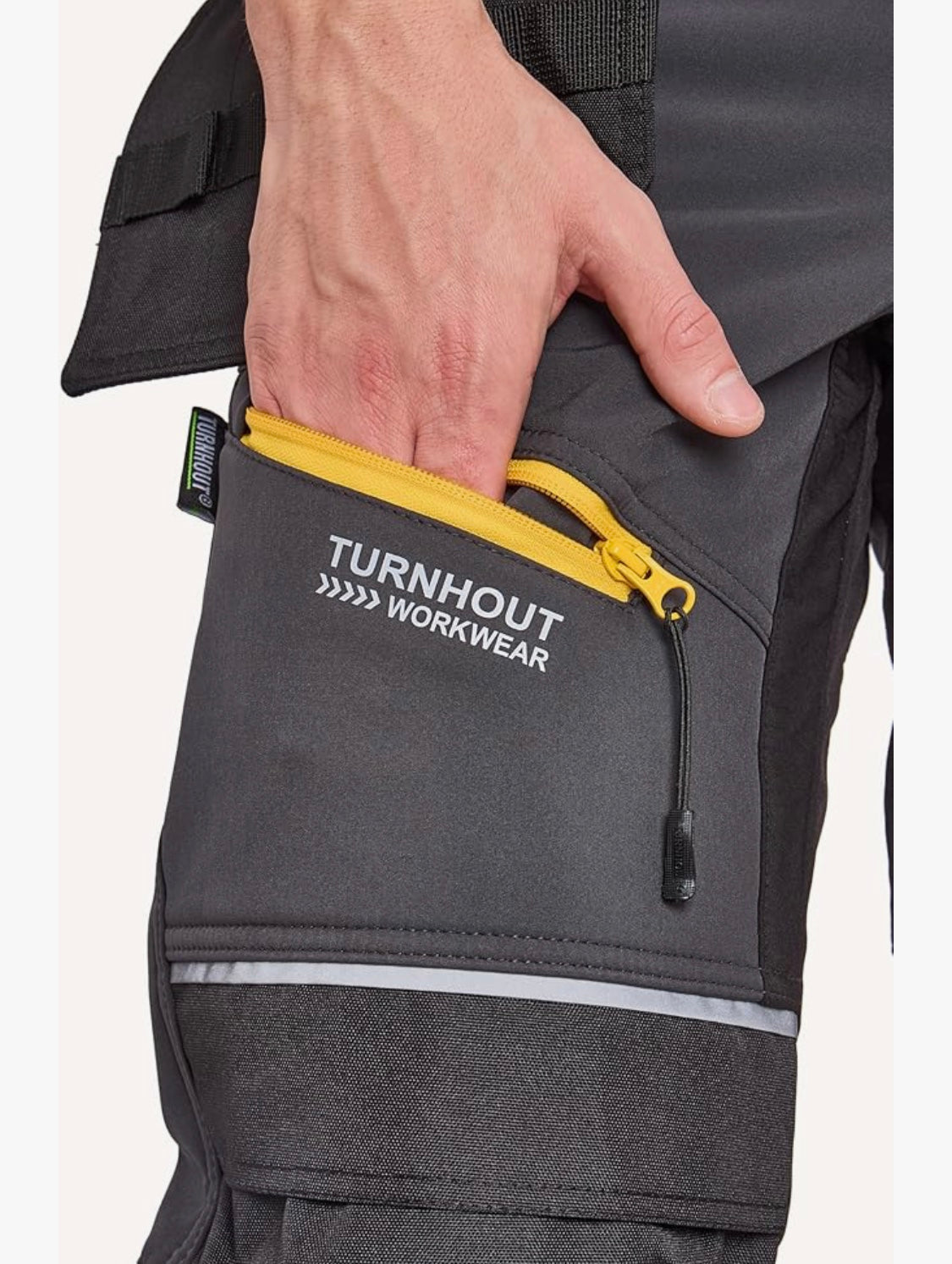 Turnhout Soft Shell Cargo Work Trousers Safety Combat Pants
