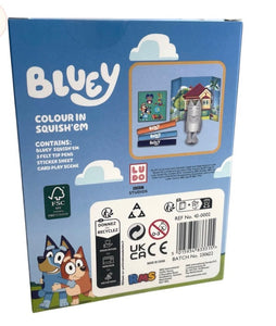 Bluey Colour Your Own Squish'em