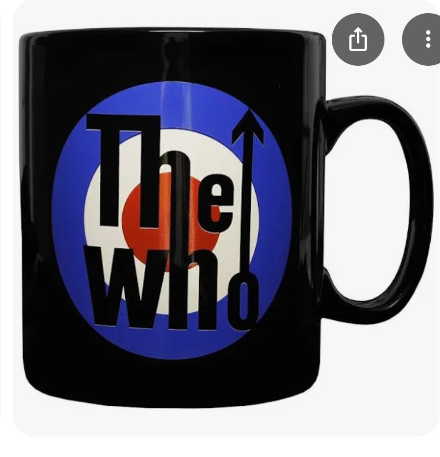 The Who Boxed GIANT Mug: Target Logo