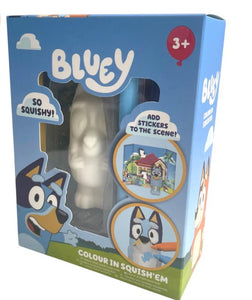 Bluey Colour Your Own Squish'em