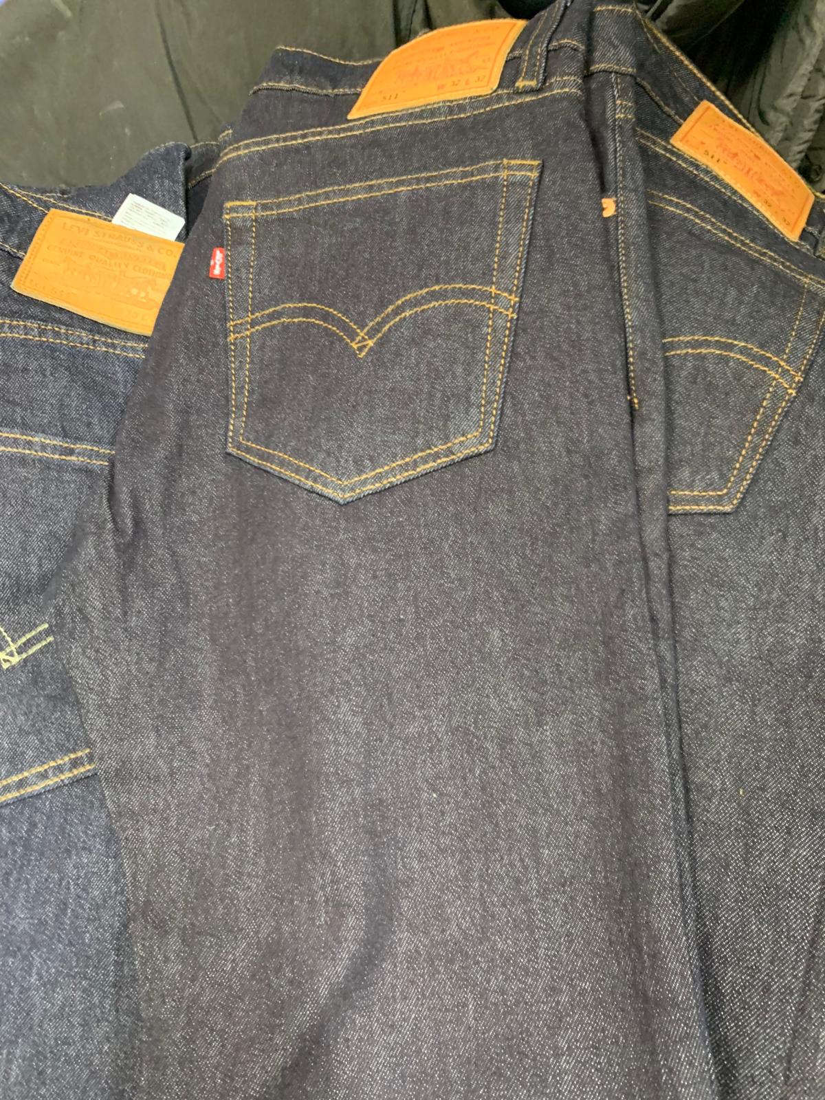 Levis 511 Slim Fit Jeans Dark Wash Navy