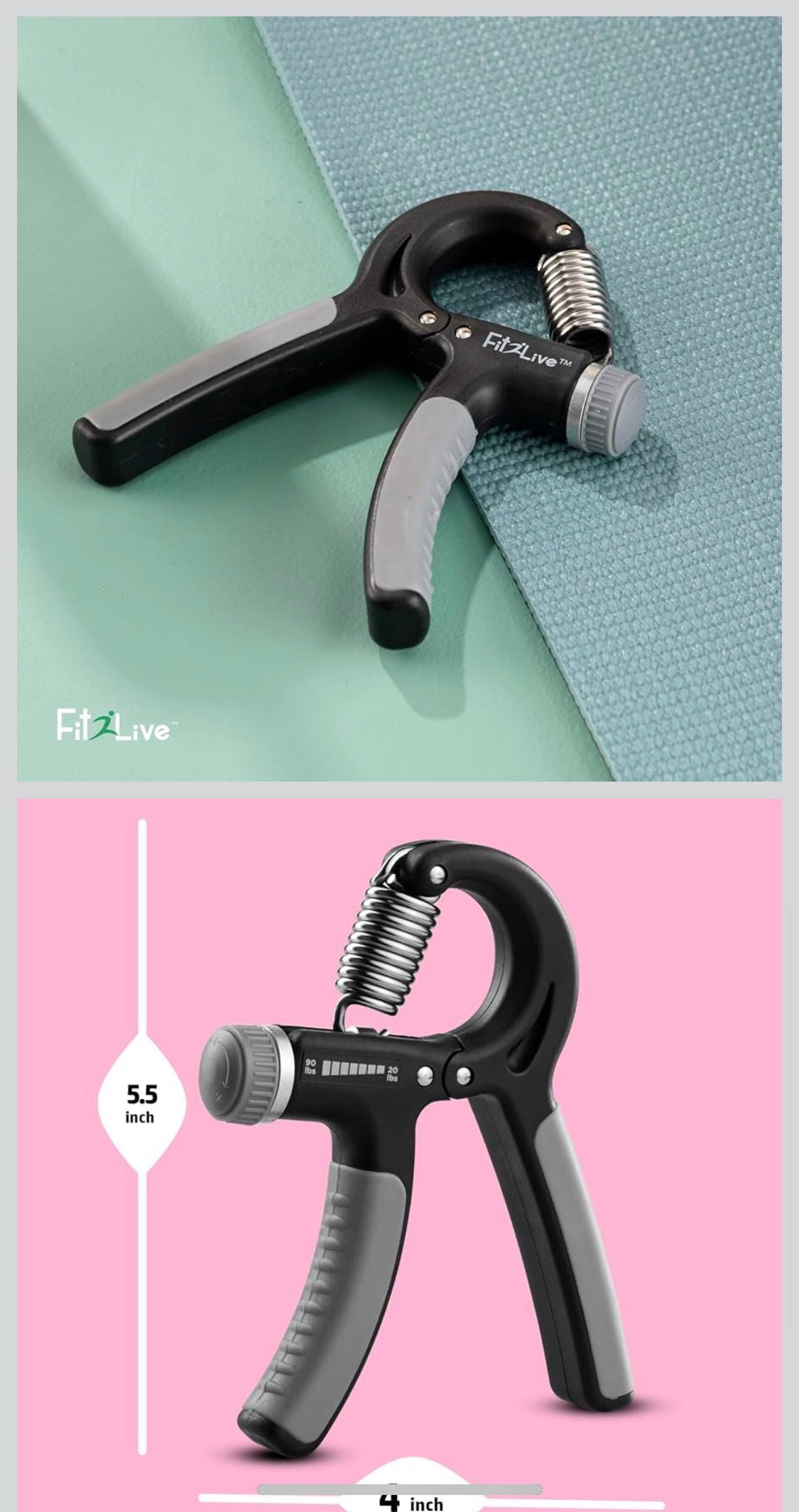 Fit2Live Hand Grip Exerciser