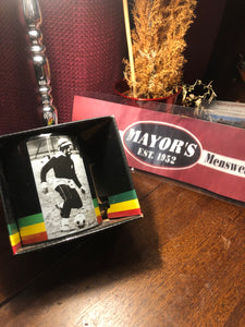 Bob Marley Soccer 11 oz Boxed Mug - Officially Licensed Rock Off