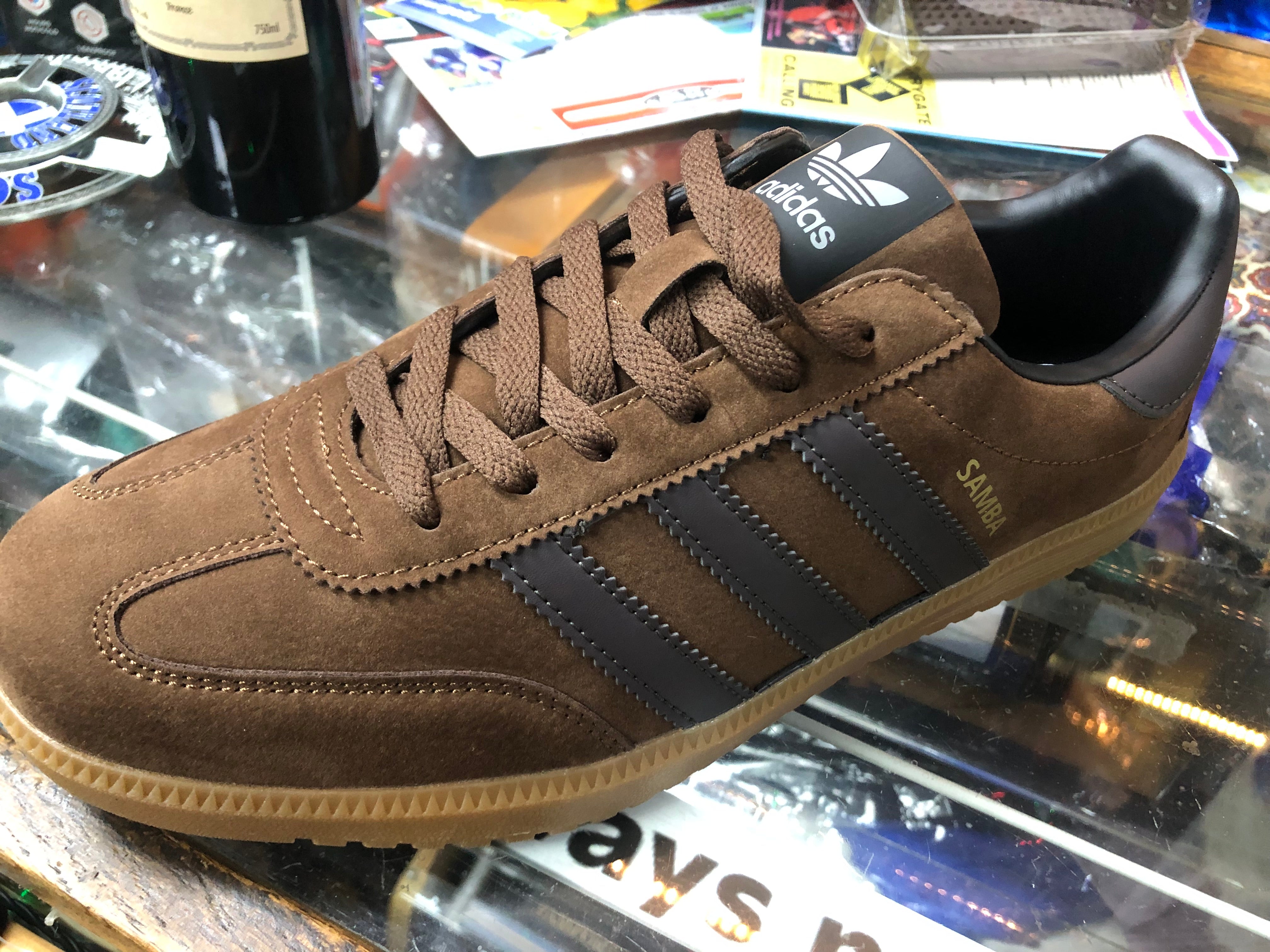 Adidas Brown Samba Mens