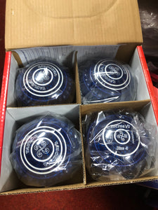 Taylor Lawn Bowls Vector VS Pro Grip in Dark Blue/Blue Speckled