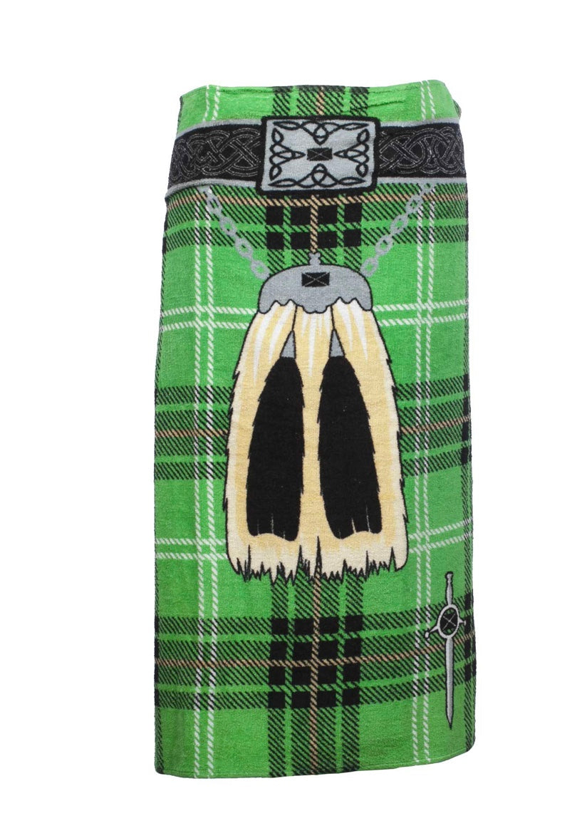 Scottish Tartan Kilt Towel One Size