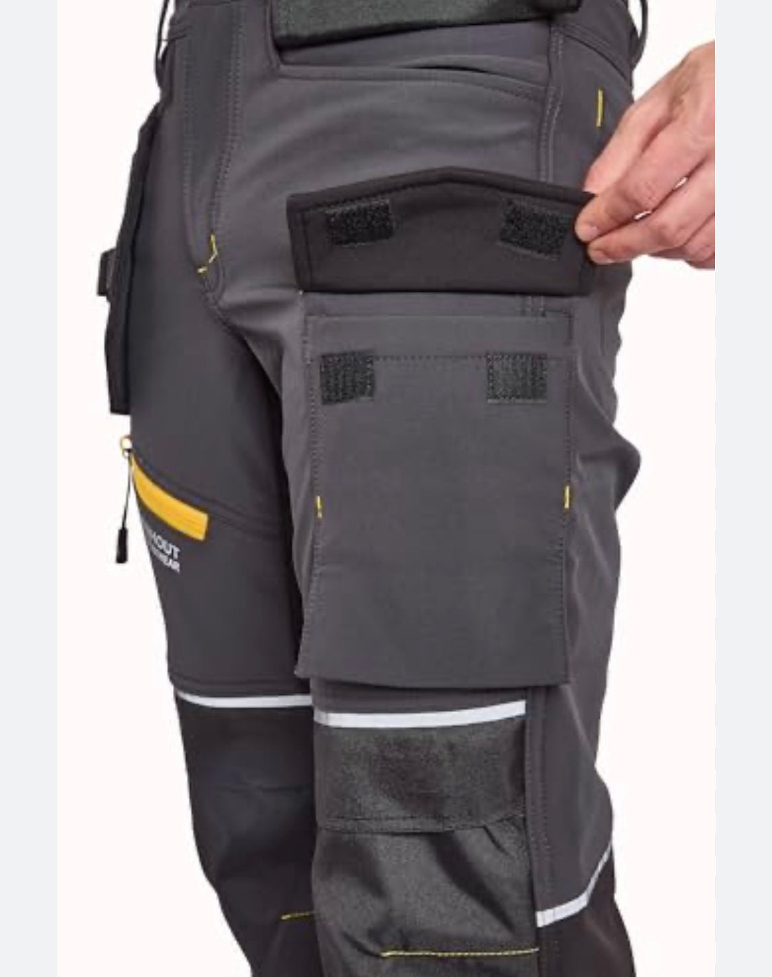 Turnhout Soft Shell Cargo Work Trousers Safety Combat Pants