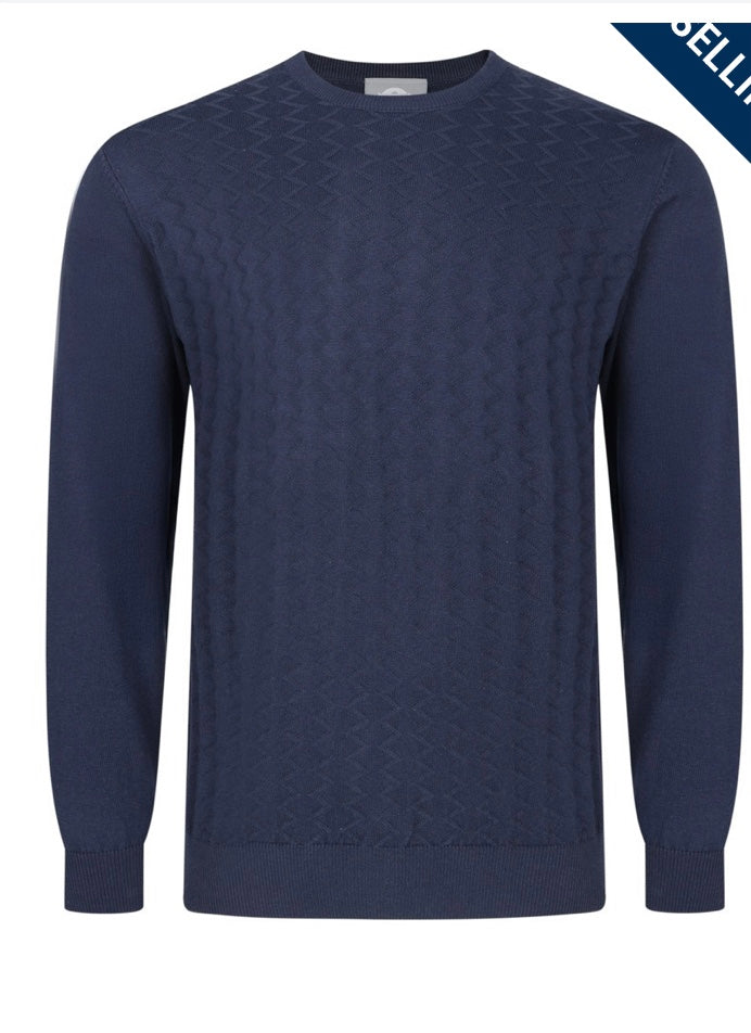 Peter Gribby Premium Combed Cotton Crew Neck Jumper