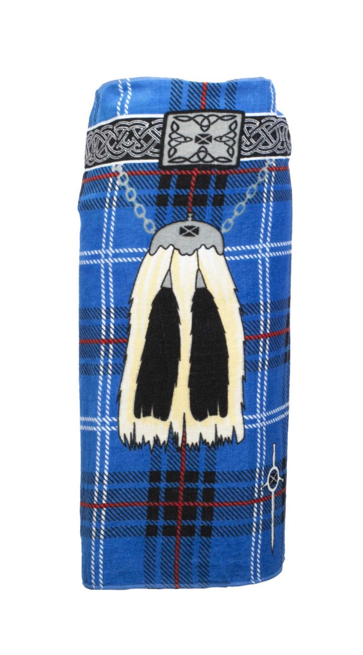 Scottish Tartan Kilt Towel One Size