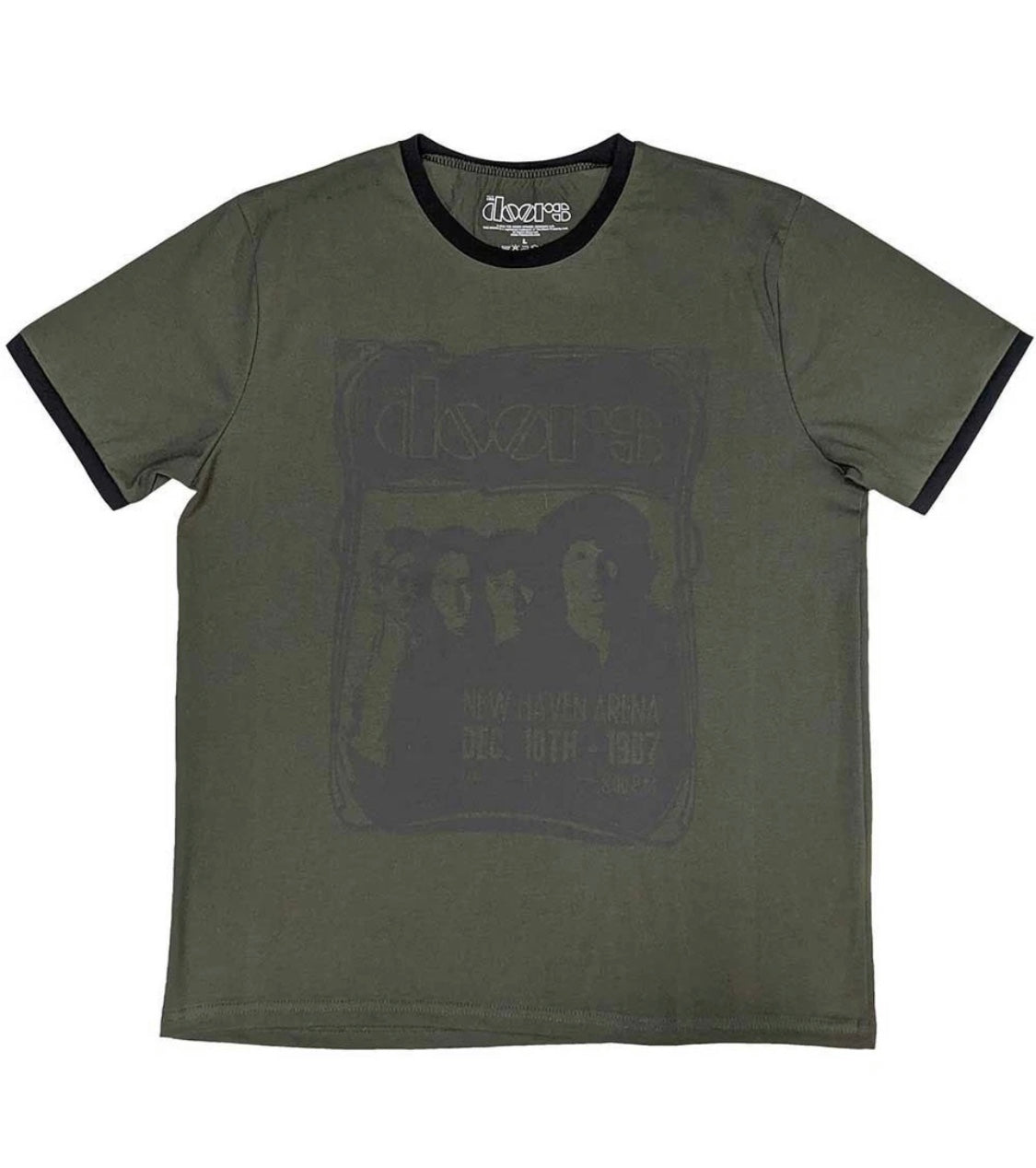 The Doors New Haven Frame Ringer T Shirt Rock Off