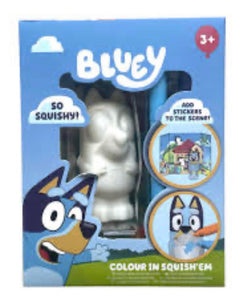 Bluey Colour Your Own Squish'em