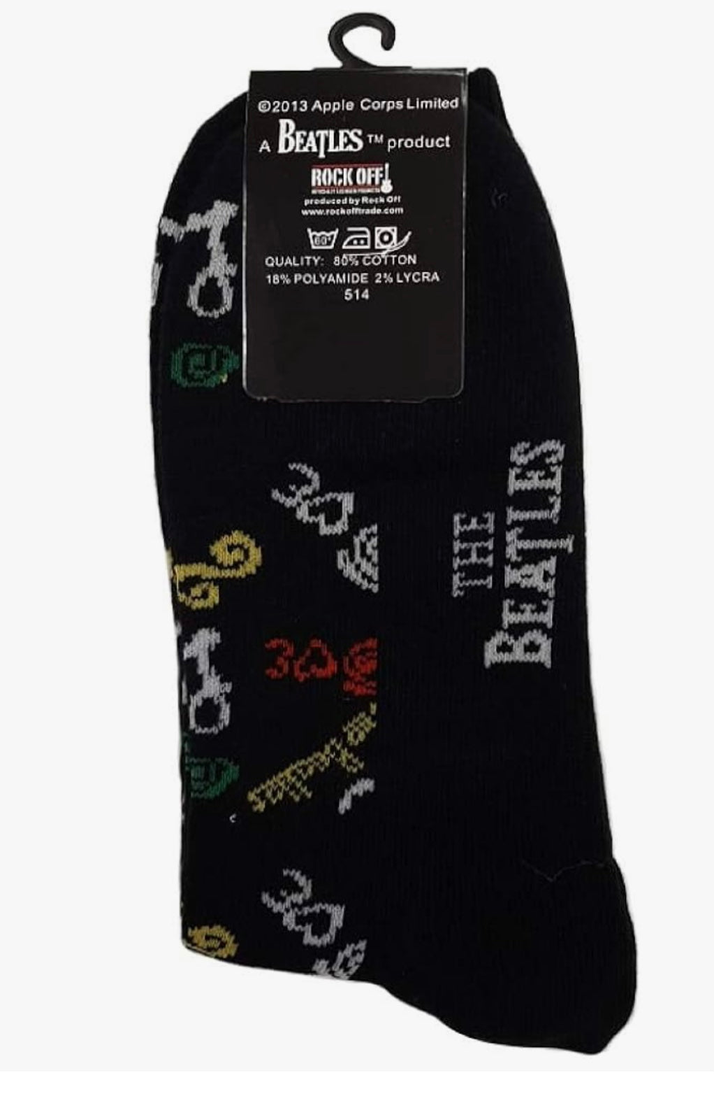 BUY 2 GET 1 FREE 
THE BEATLES OFFICIAL UNISEX SOCKS