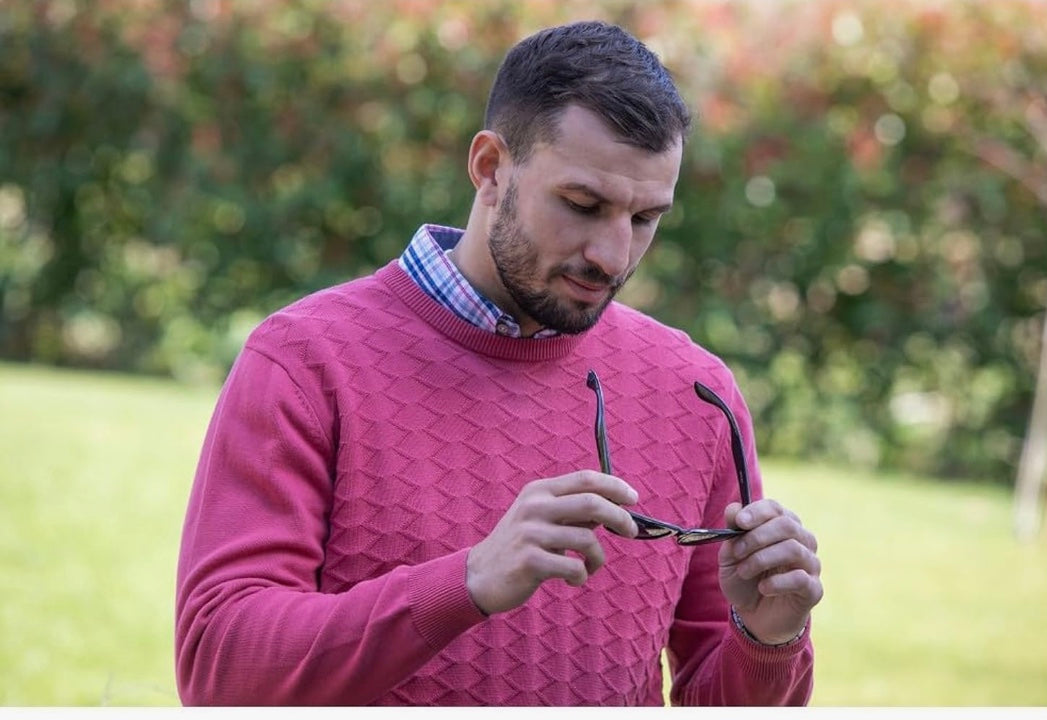Peter Gribby Premium Combed Cotton Crew Neck Jumper