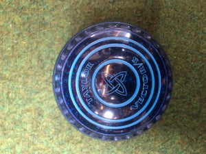 Taylor Lawn Bowls Vector VS Pro Grip in Dark Blue/Blue Speckled