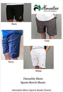 Henselite Sports Bowls Shorts Unisex