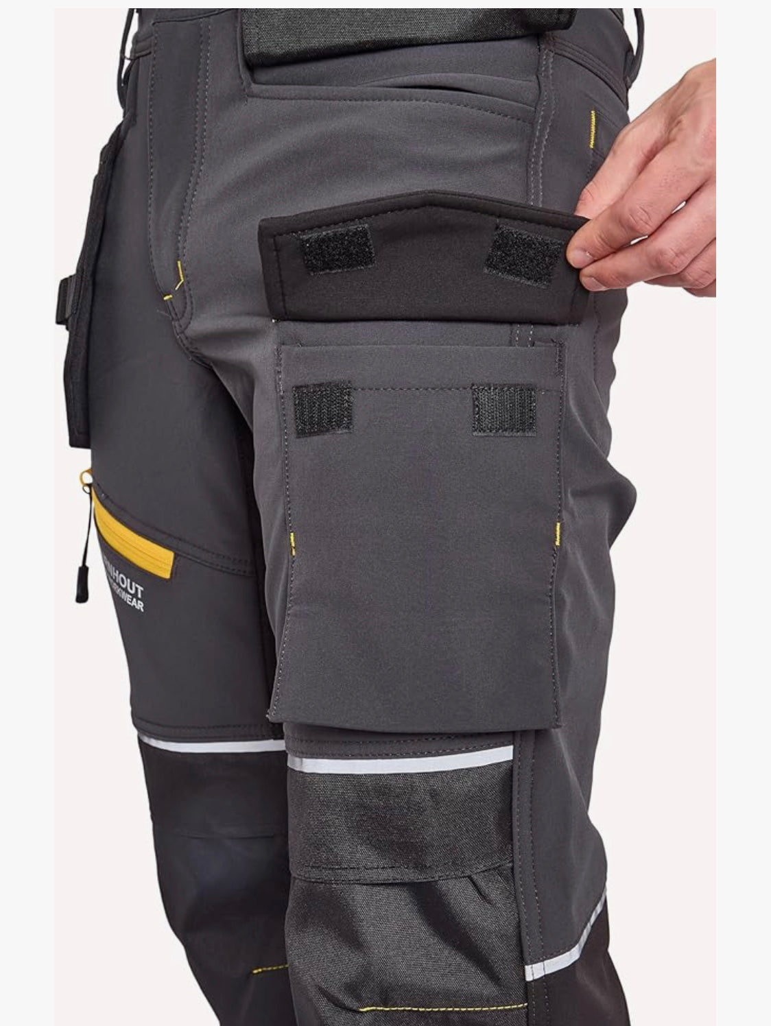 Turnhout Soft Shell Cargo Work Trousers Safety Combat Pants