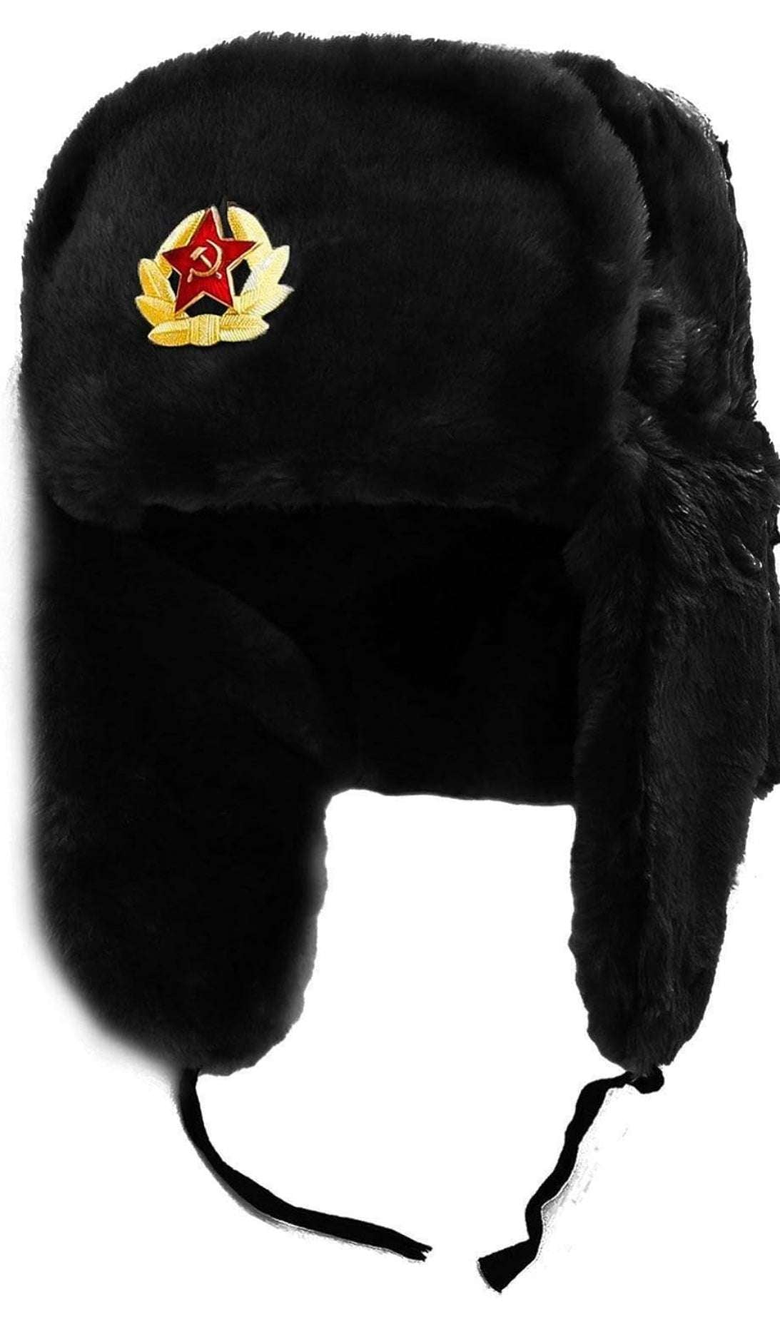 Russian Balkan Cossack Ushanka Trapper Fur Hat