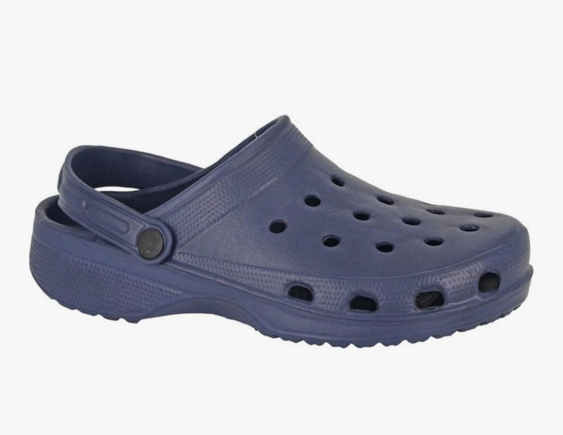 Croc Moc Dek Perforated Swing Bar Clogs/Mules/Sandals