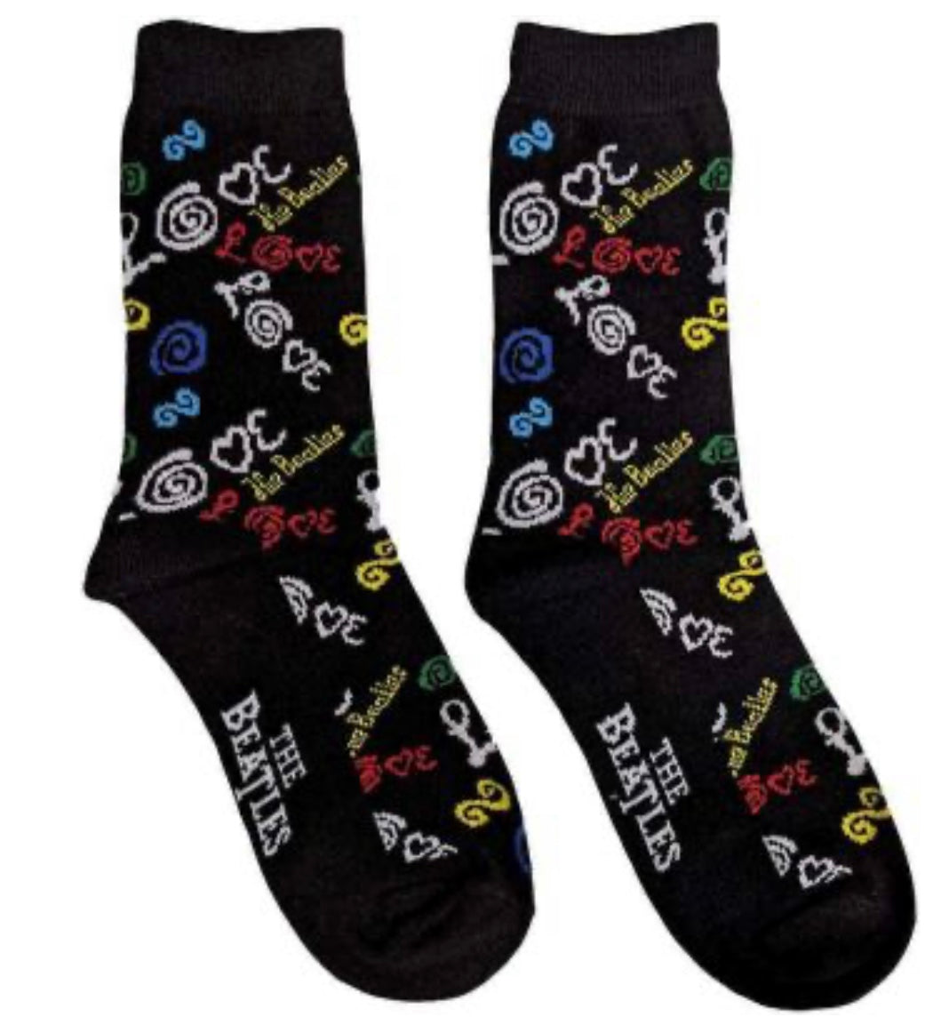 BUY 2 GET 1 FREE 
THE BEATLES OFFICIAL UNISEX SOCKS