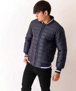 Varsity zipper padded baseball Jacket