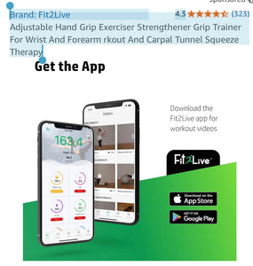 Fit2Live Hand Grip Exerciser