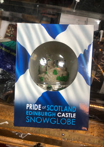 EDINBURGH CASTLE SNOWGLOBE