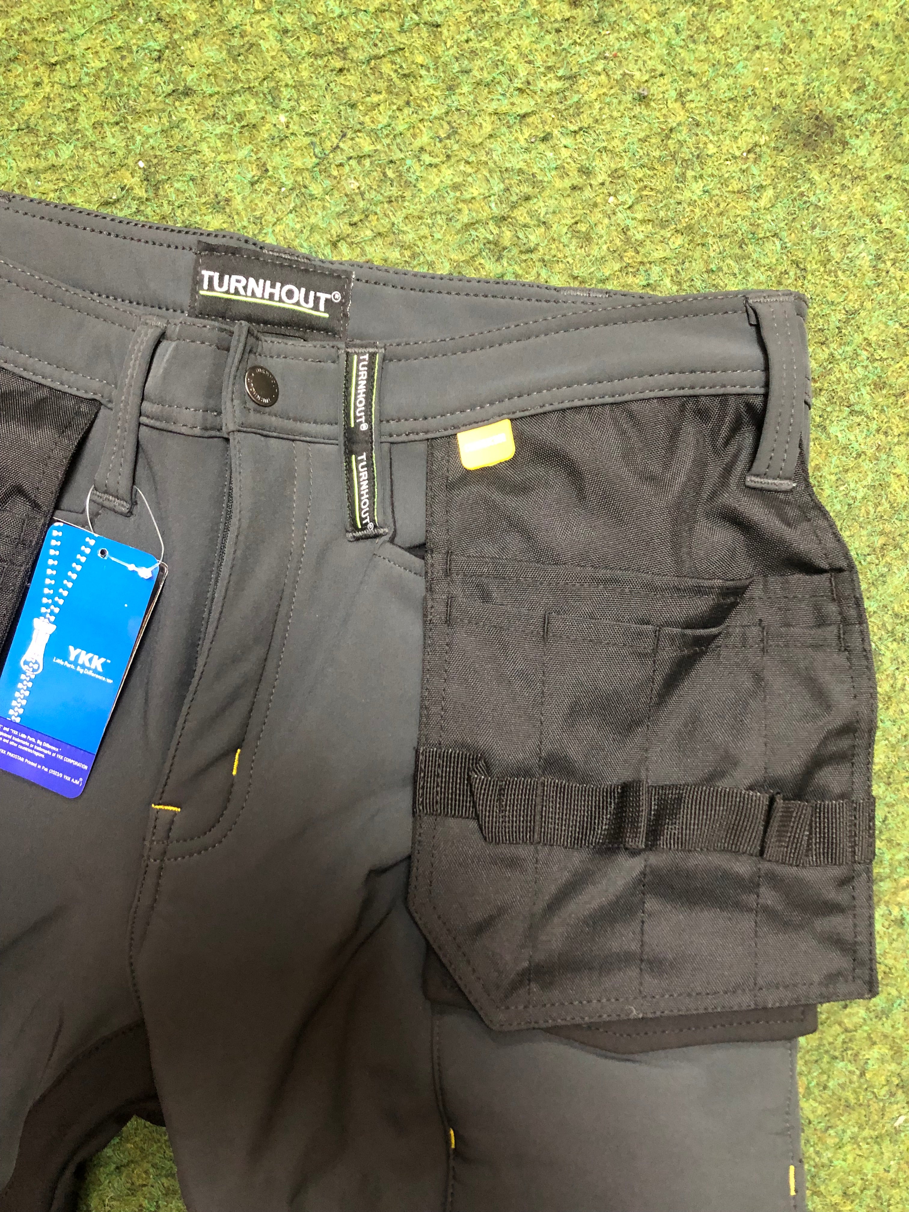 Turnhout Soft Shell Cargo Work Trousers Safety Combat Pants
