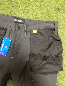 Turnhout Soft Shell Cargo Work Trousers Safety Combat Pants