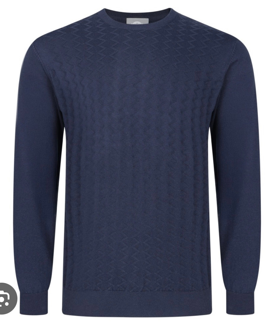 Peter Gribby Premium Combed Cotton Crew Neck Jumper
