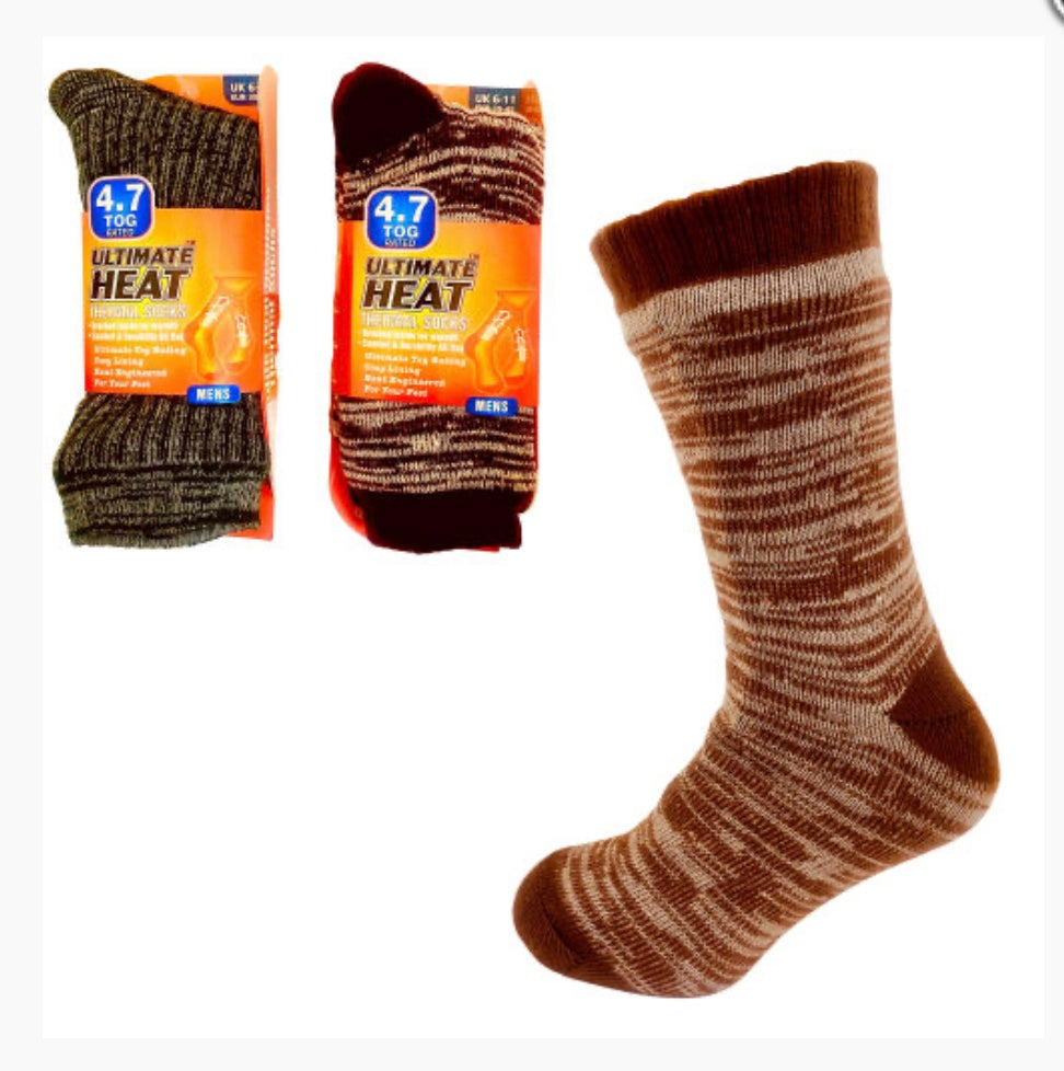 Ladies ULTIMATE HEAT Thermal Socks 4.7 Tog Rated