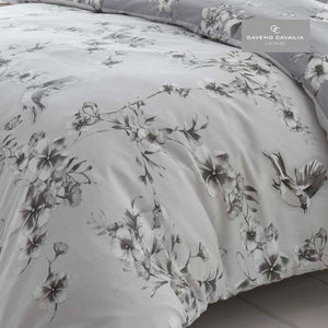 GC GAVENO CAVAILIA Birdie Blossom Double & King Size Duvet Cover With Pillow Cases |