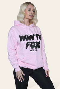 White Fox womens & girls hoodie loose fitting hoodie, thick wool, letter print COPY