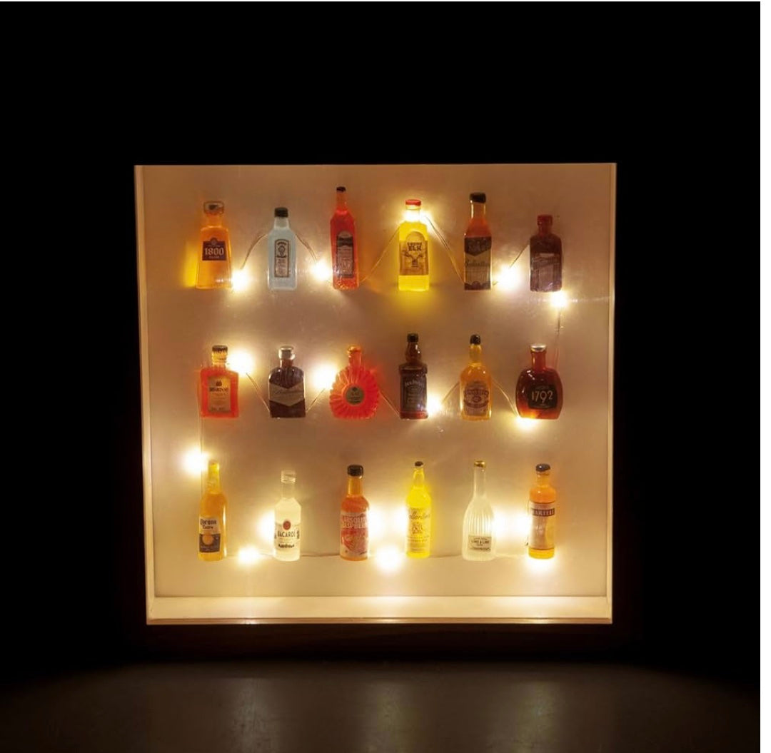 What a Weekend Wall Art LED Bottle Decoration by man cave