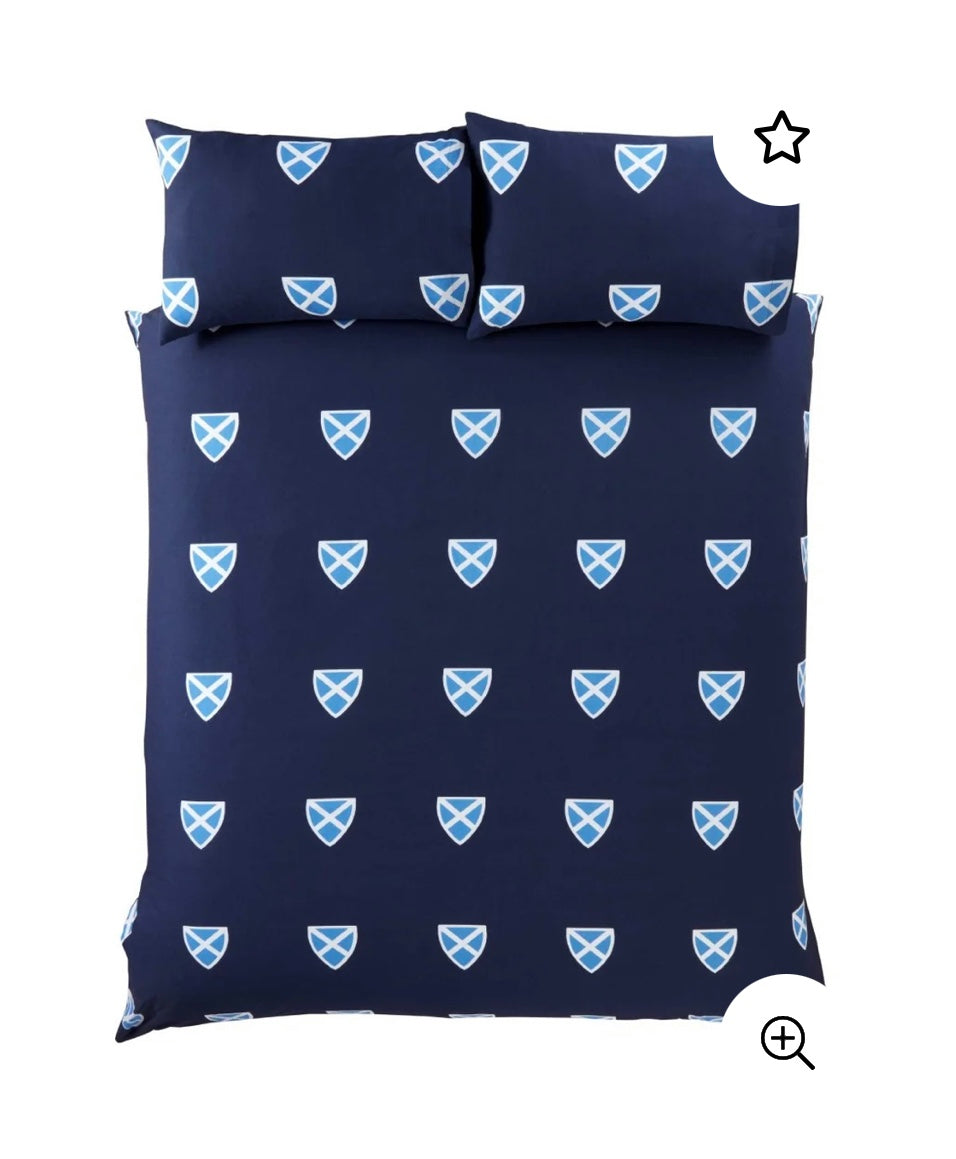 Scotland Home Of The Brave Duvet Cover.