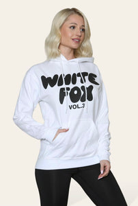 White Fox womens & girls hoodie loose fitting hoodie, thick wool, letter print COPY