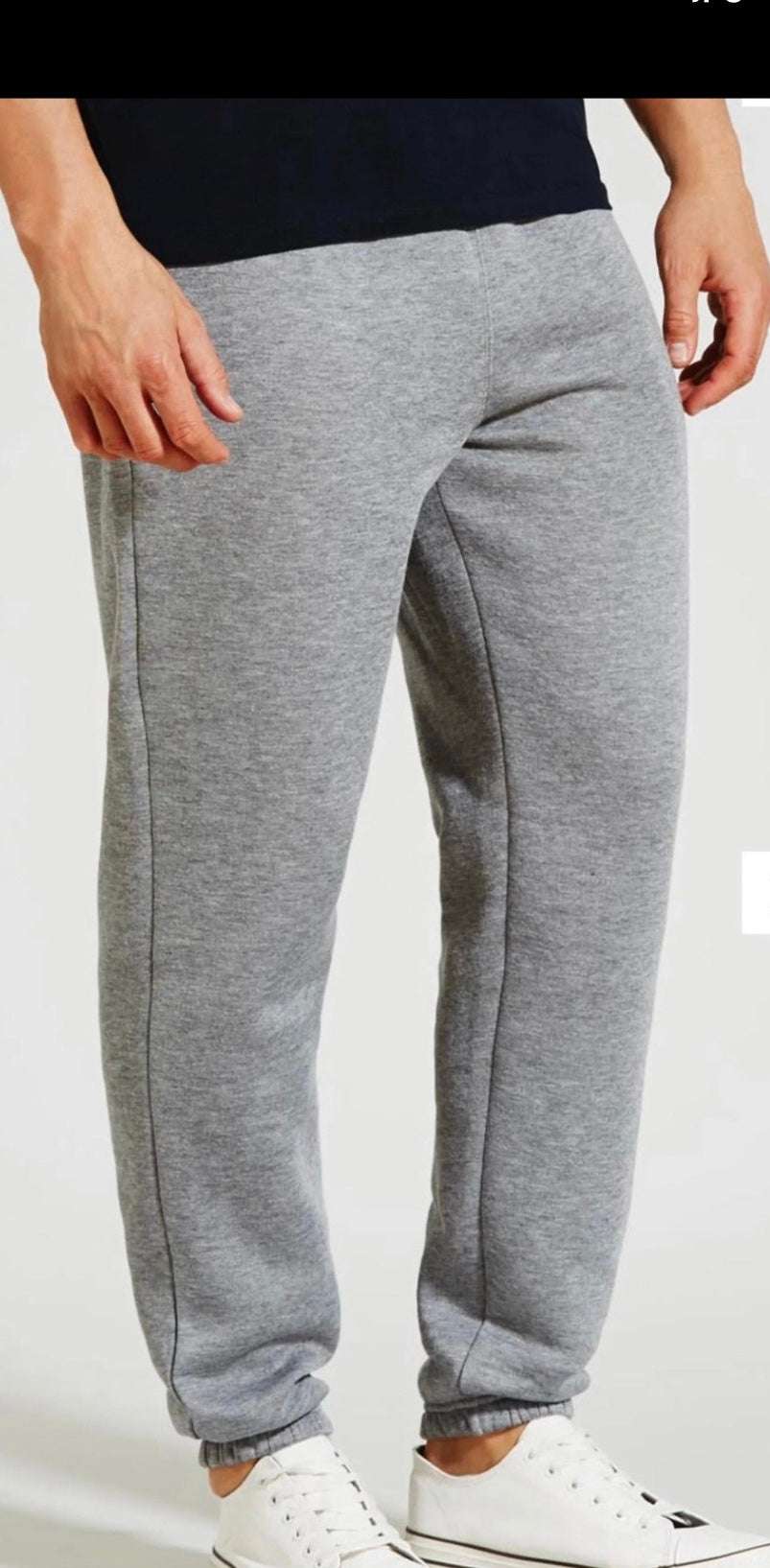 Charles Norton / AYT Sports  / Elastic waist Open Hem & Cuffed Hem Jogging Bottoms