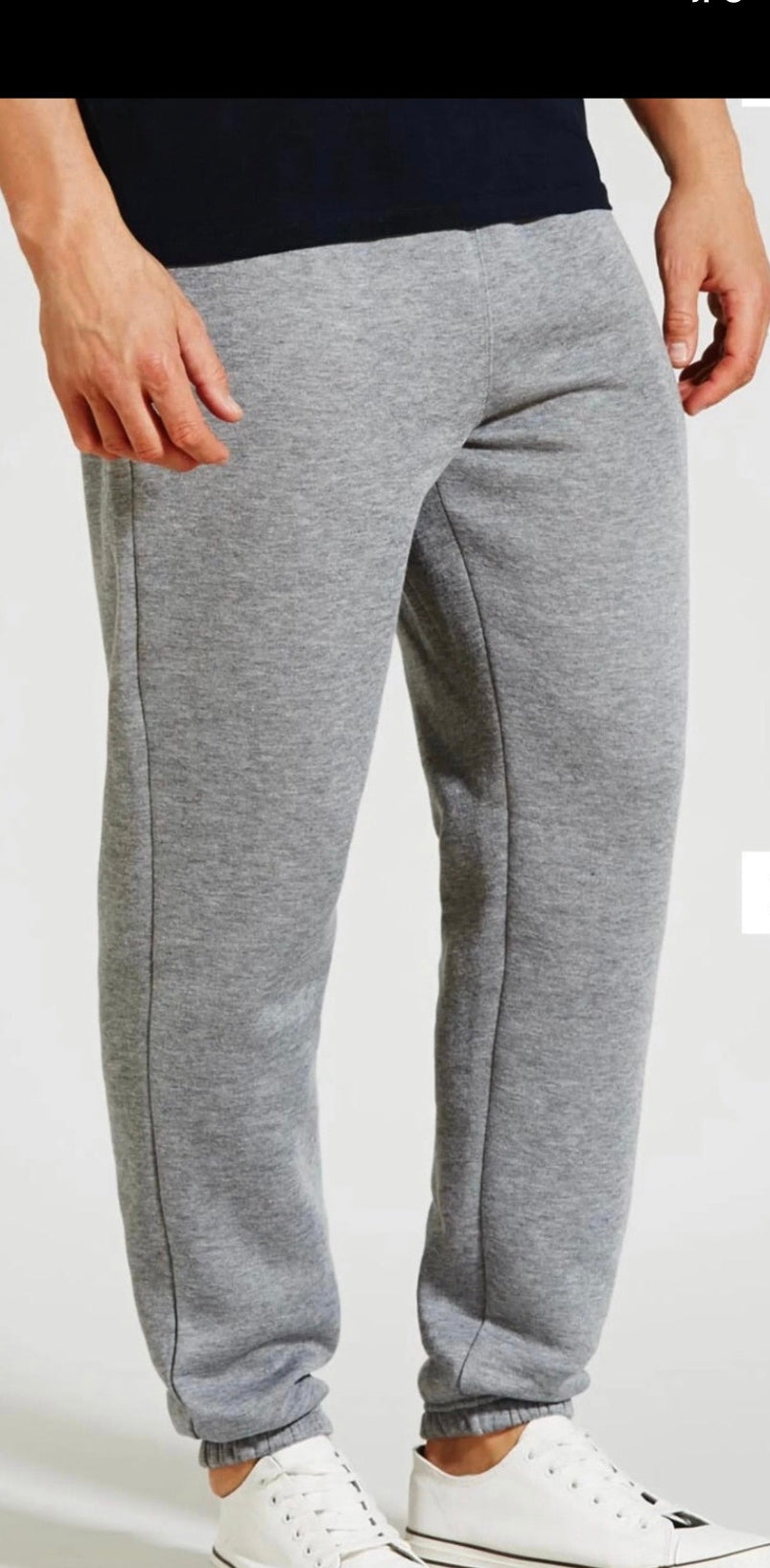 Charles Norton / AYT Sports  / Elastic waist Open Hem & Cuffed Hem Jogging Bottoms