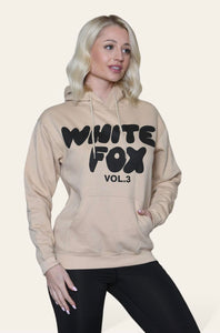 White Fox womens & girls hoodie loose fitting hoodie, thick wool, letter print COPY