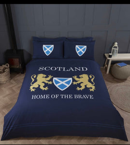 Scotland Home Of The Brave Duvet Cover.