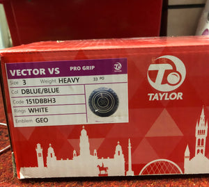 Taylor Lawn Bowls Vector VS Pro Grip in Maroon/Red Speckled