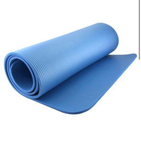 Apollo Yoga Mat Gym Exercise Fitness Workout Mat Roll Up with Handy Strap 10mm 184x62cm