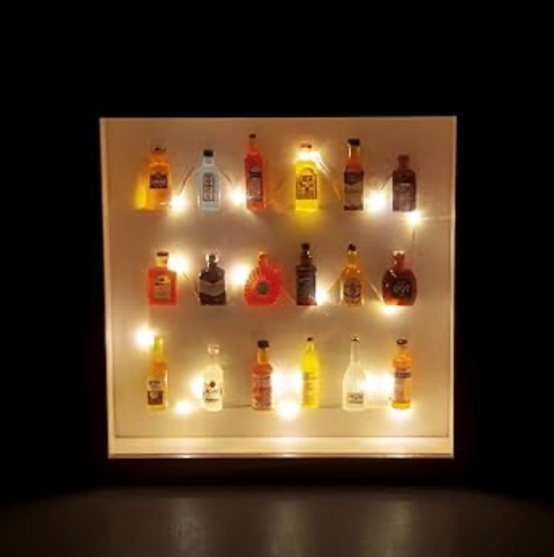 What a Weekend Wall Art LED Bottle Decoration by man cave