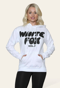 White Fox womens & girls hoodie loose fitting hoodie, thick wool, letter print COPY